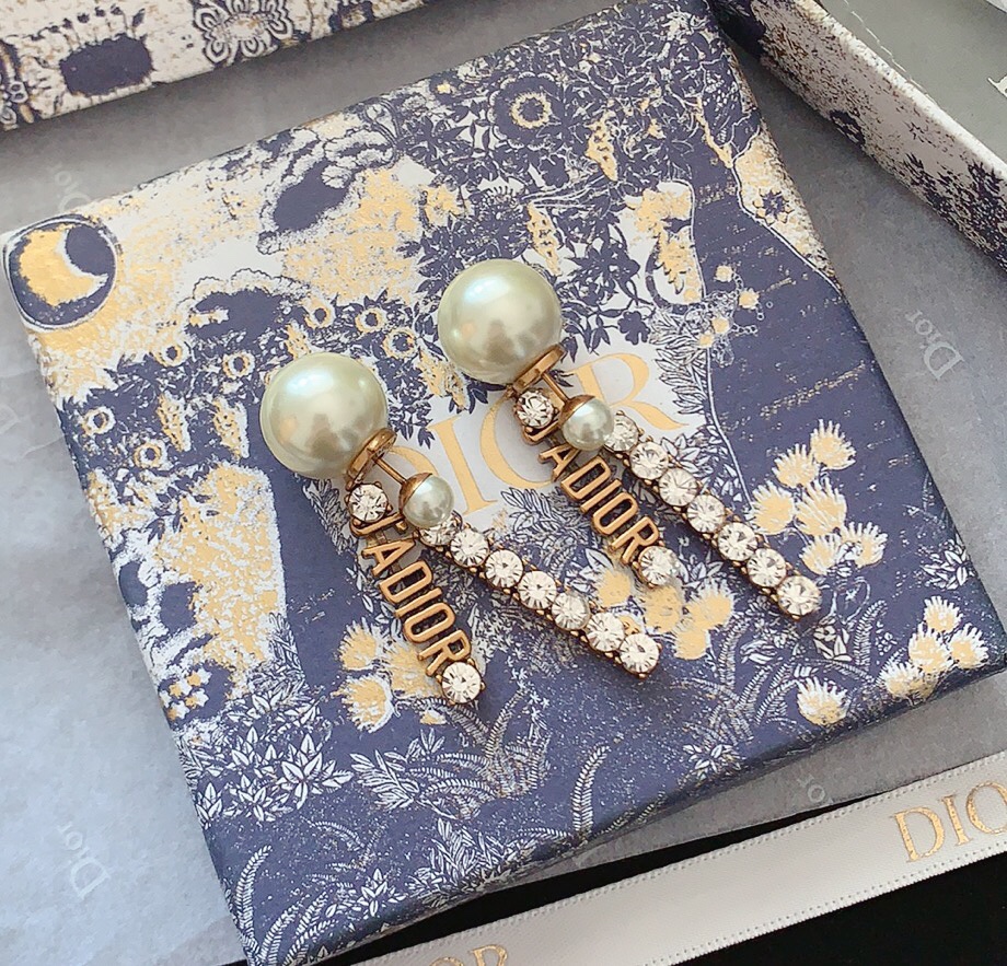 Dior Earrings Pearl