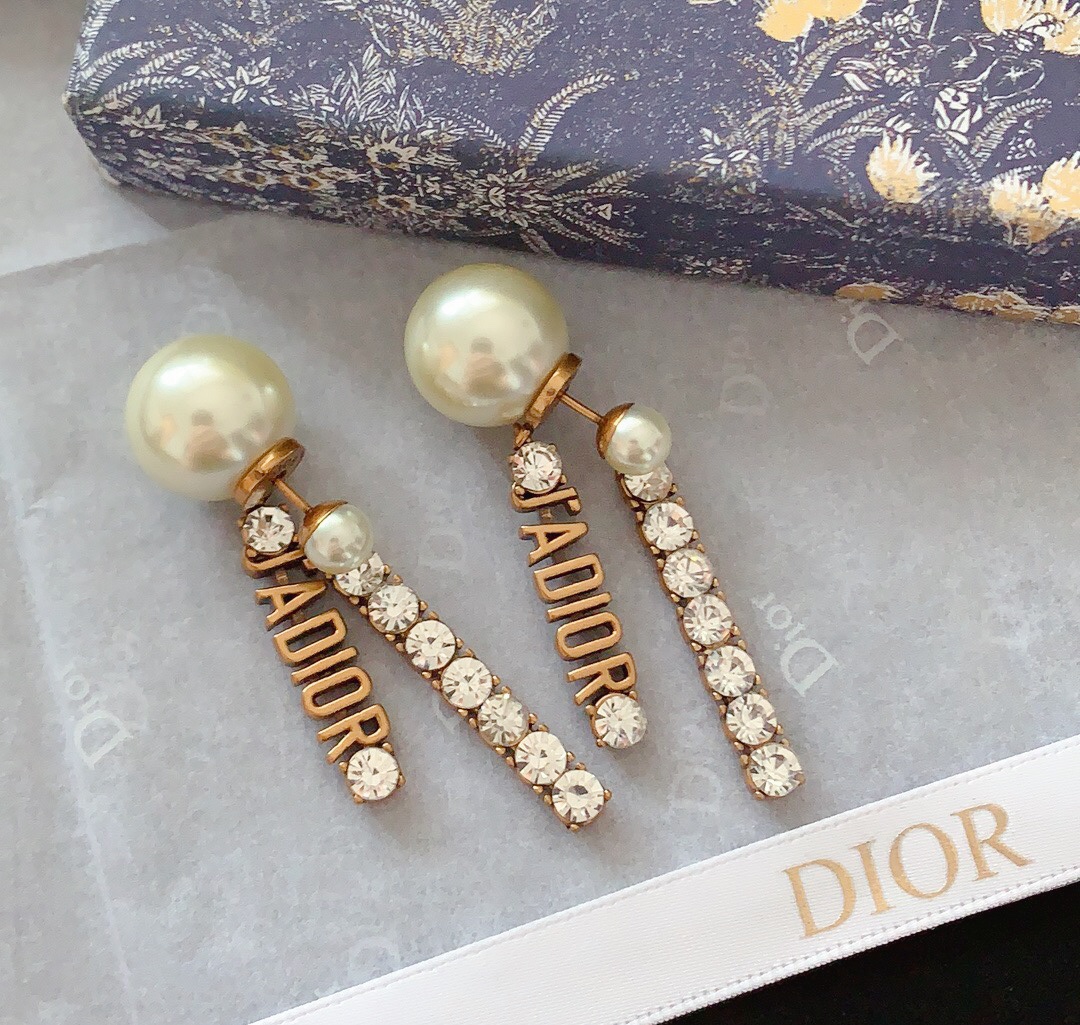 Dior Earrings Pearl