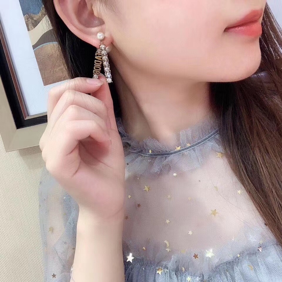 Dior Earrings Pearl