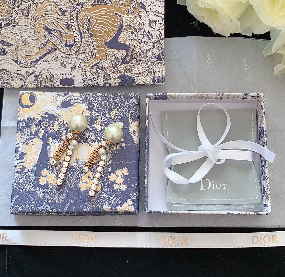 Dior Earrings Pearl