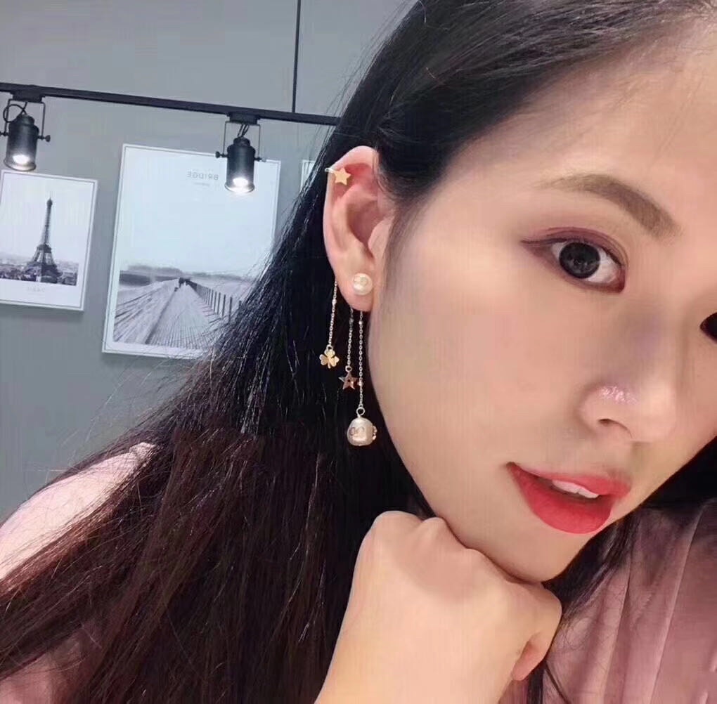Dior Earrings Silver