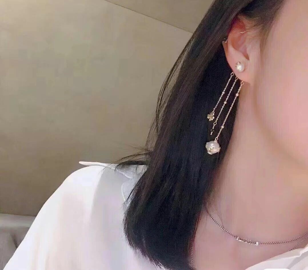 Dior Earrings Silver