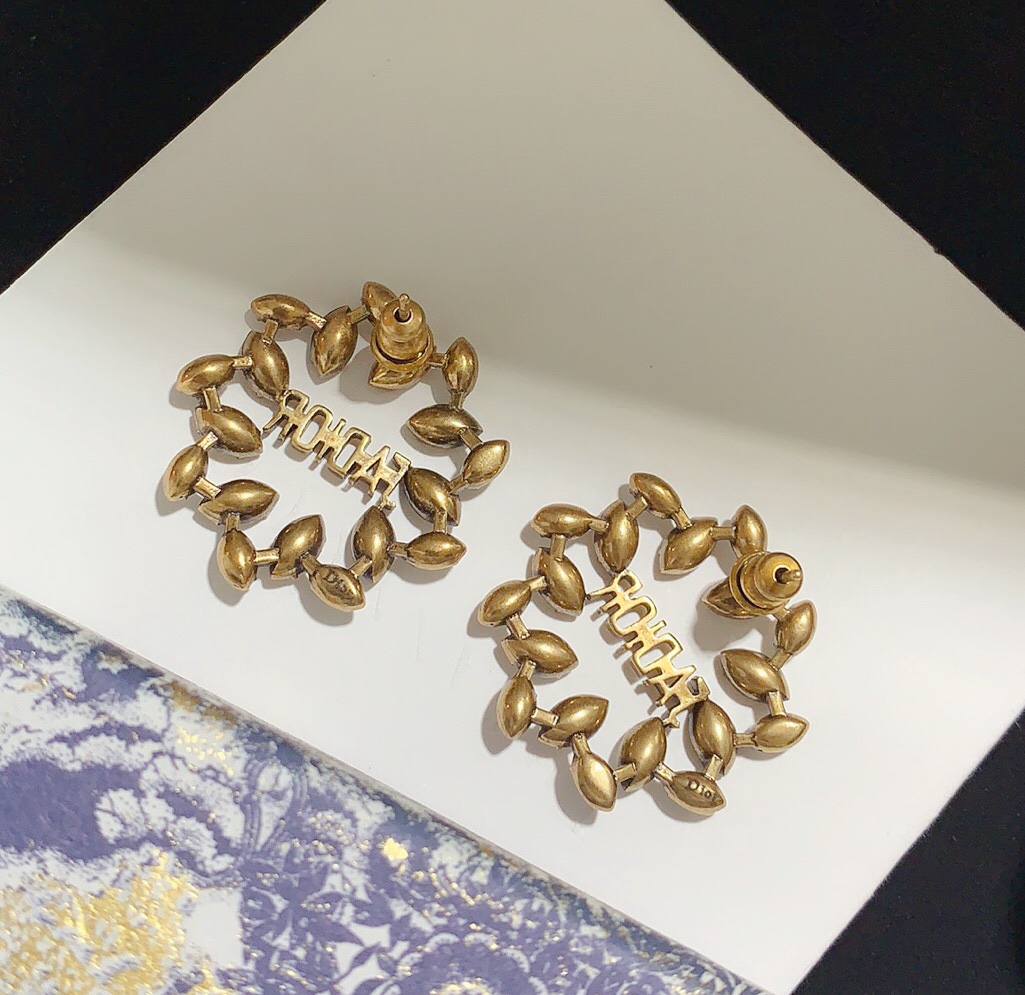 Dior Earrings Silver