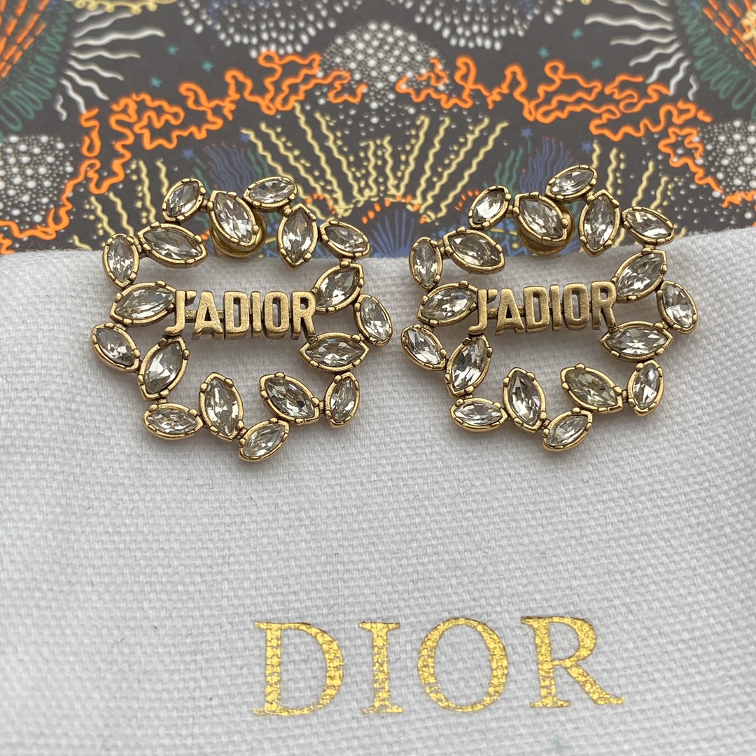 Dior Earrings Silver