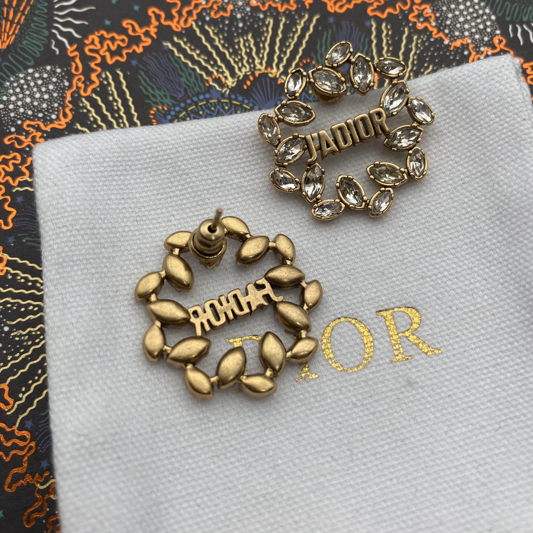 Dior Earrings Silver