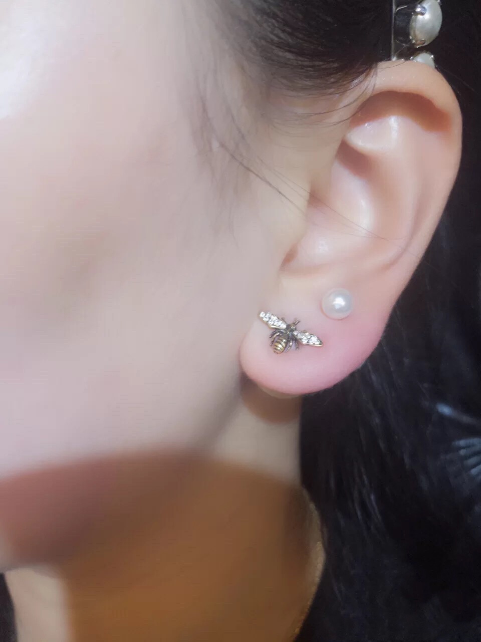 Dior Earrings Silver