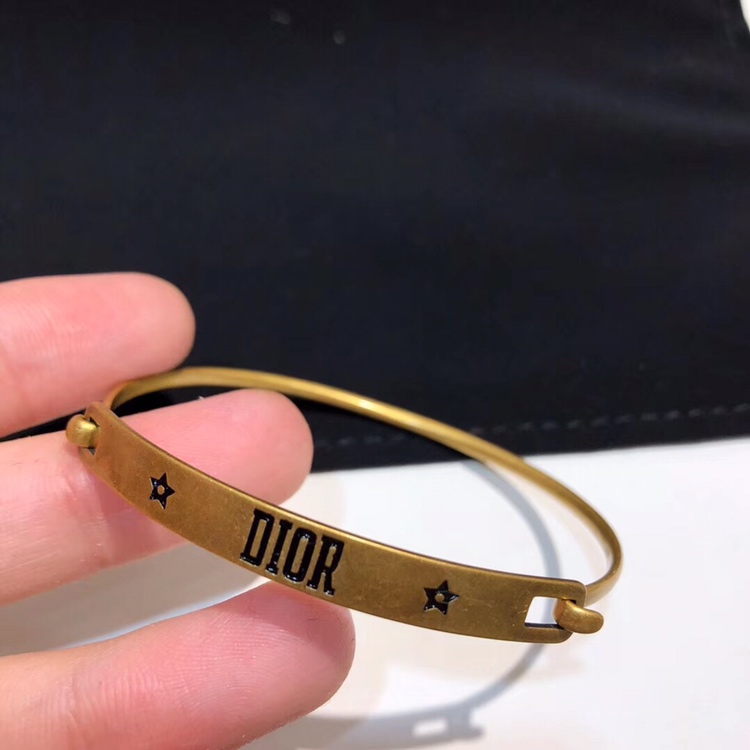 Dior Bangle Silver Silver