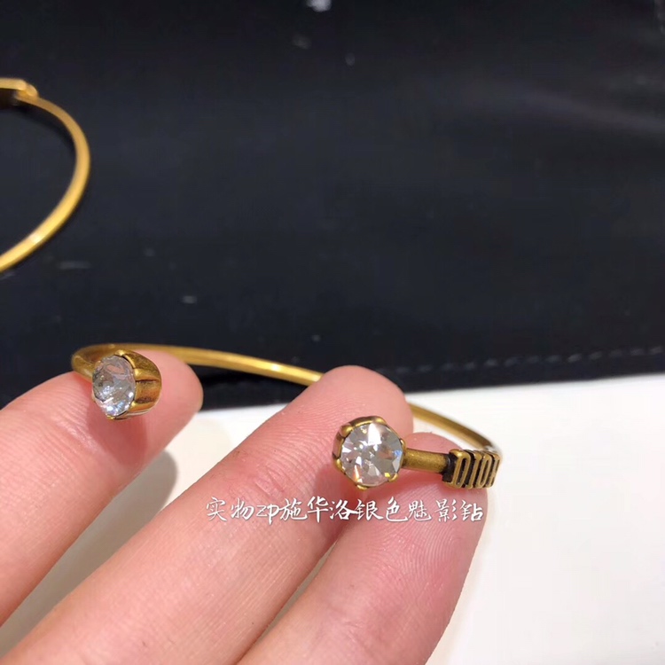 Dior Bangle Silver Silver