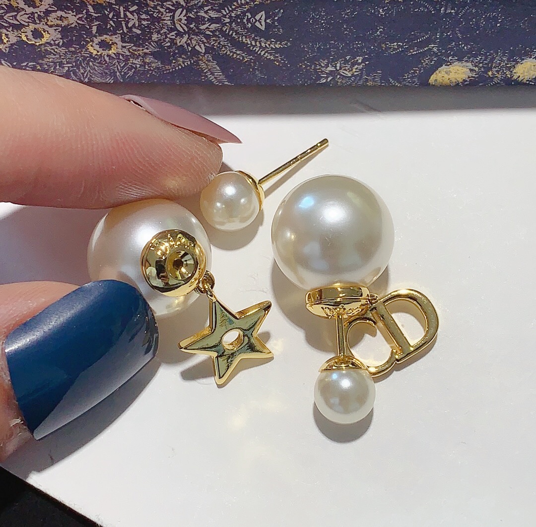 Dior Earrings Pearl