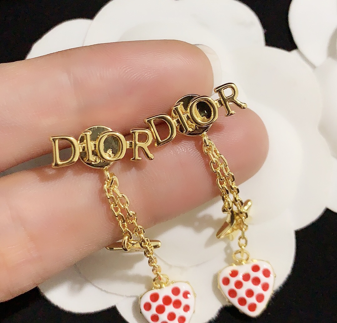 Dior Earrings Silver