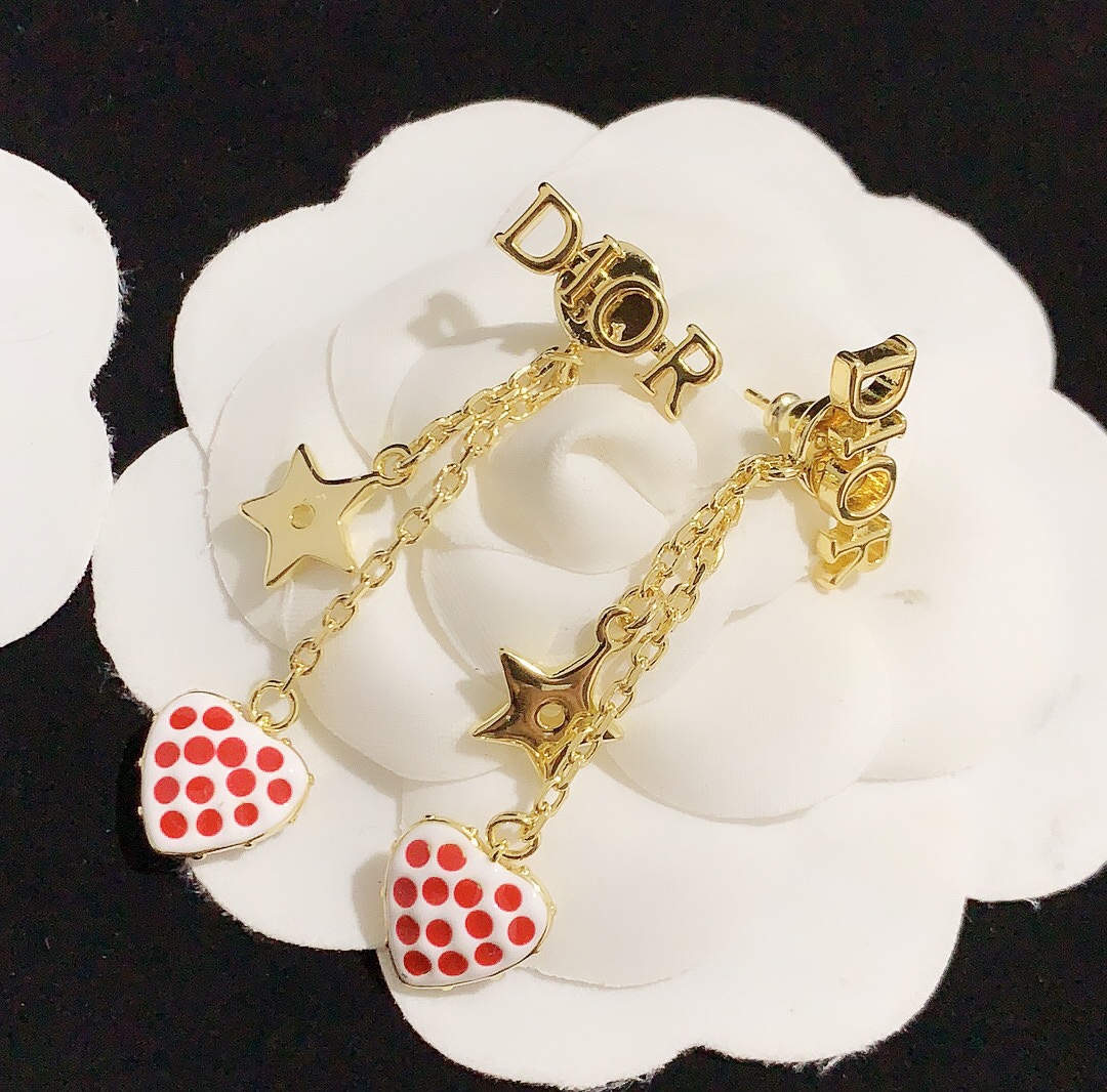 Dior Earrings Silver