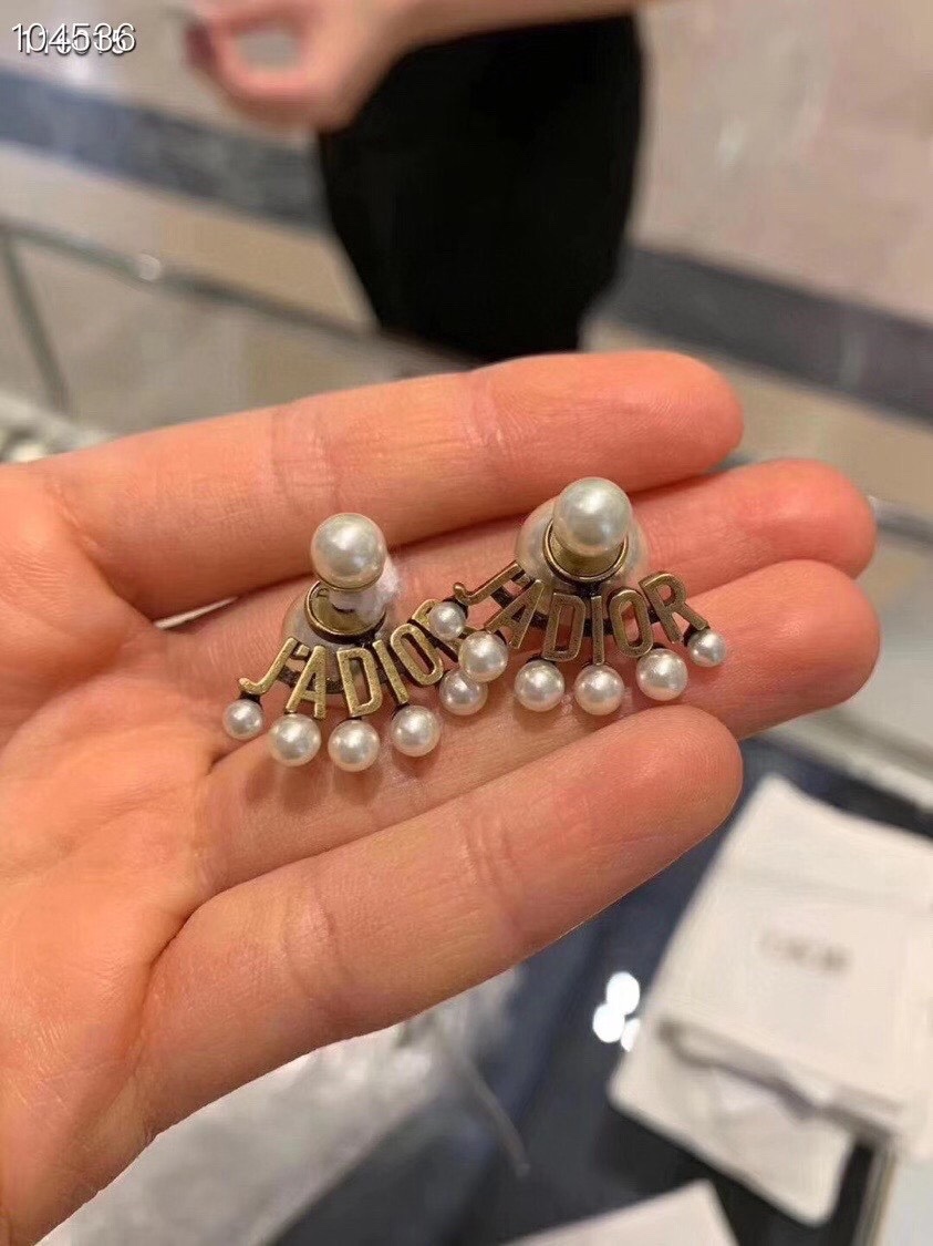 Dior Earrings Silver