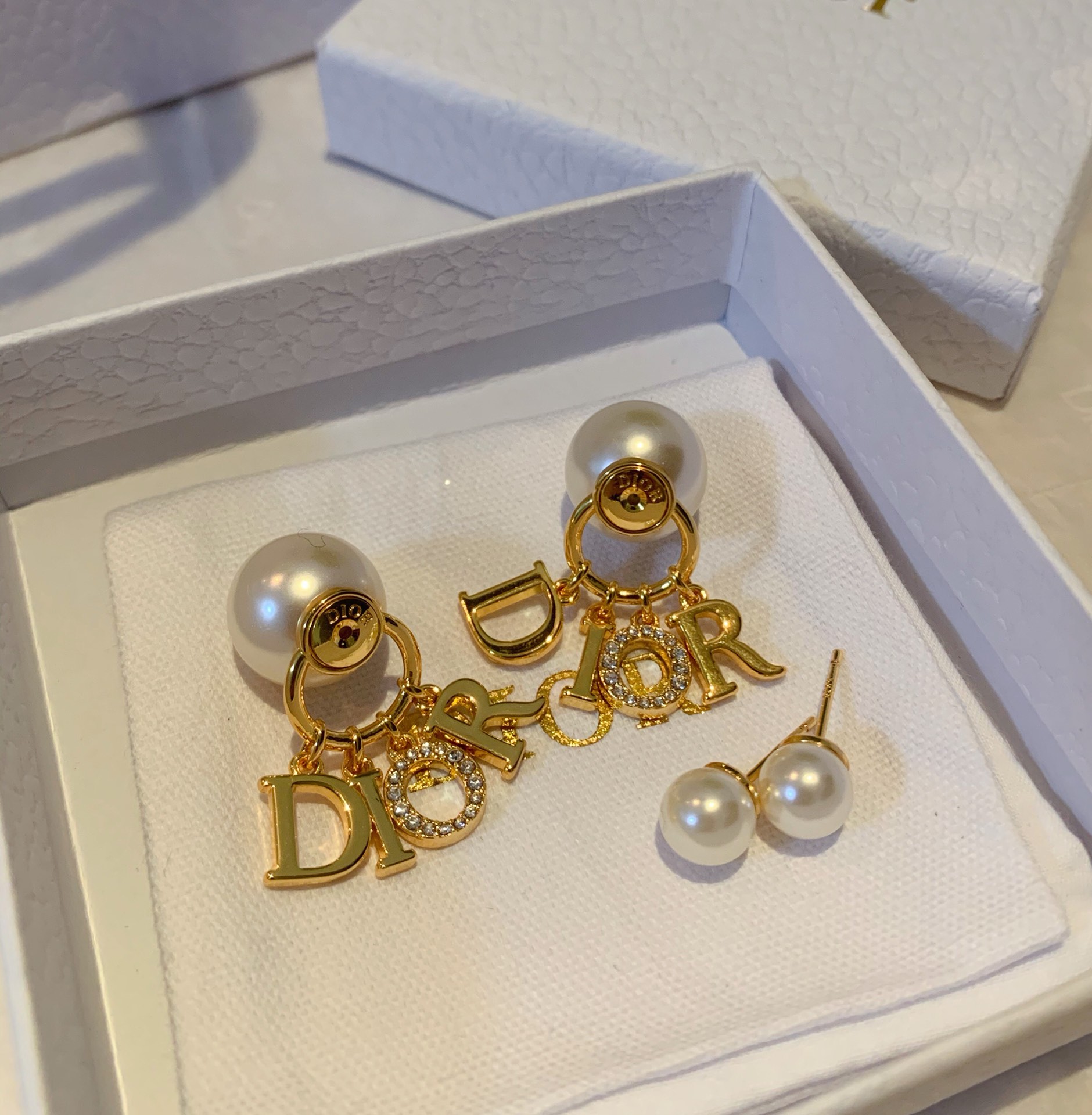 Dior Earrings Silver