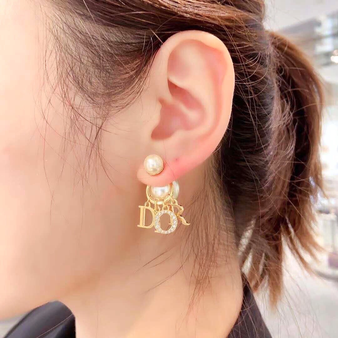 Dior Earrings Silver