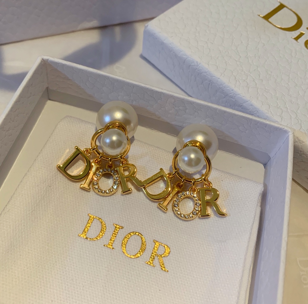Dior Earrings Silver