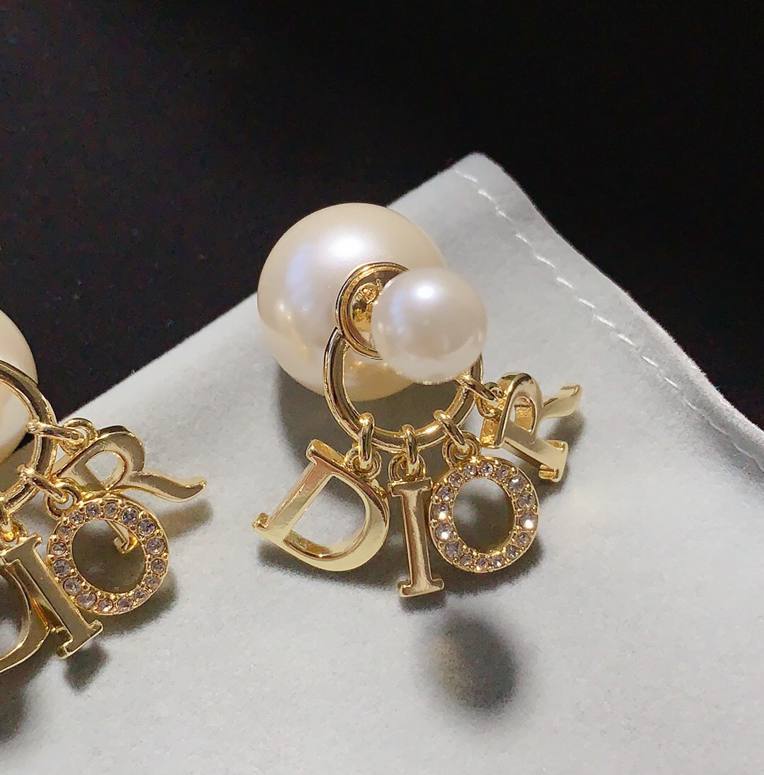 Dior Earrings Silver