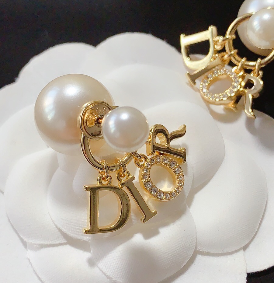 Dior Earrings Silver