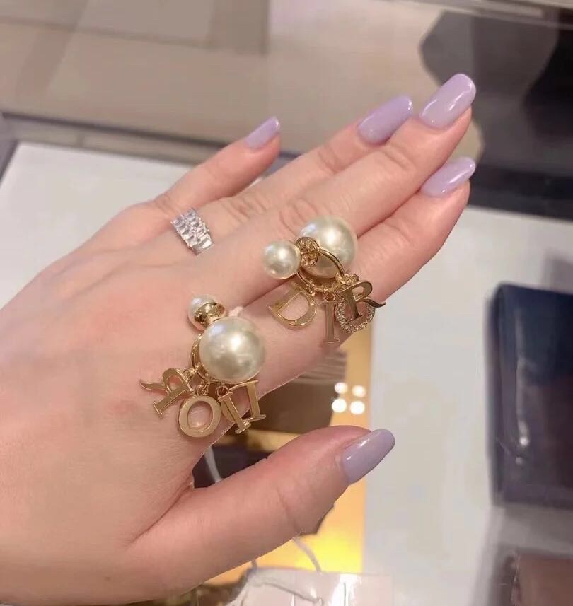 Dior Earrings Silver