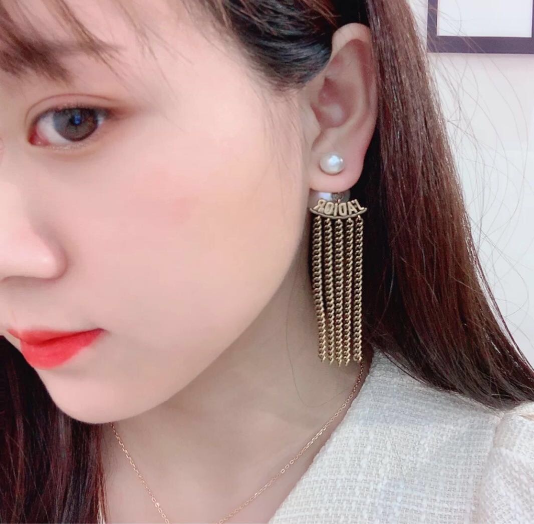 Dior Earrings Silver
