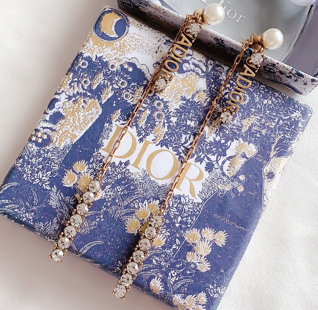 Dior Earrings Silver