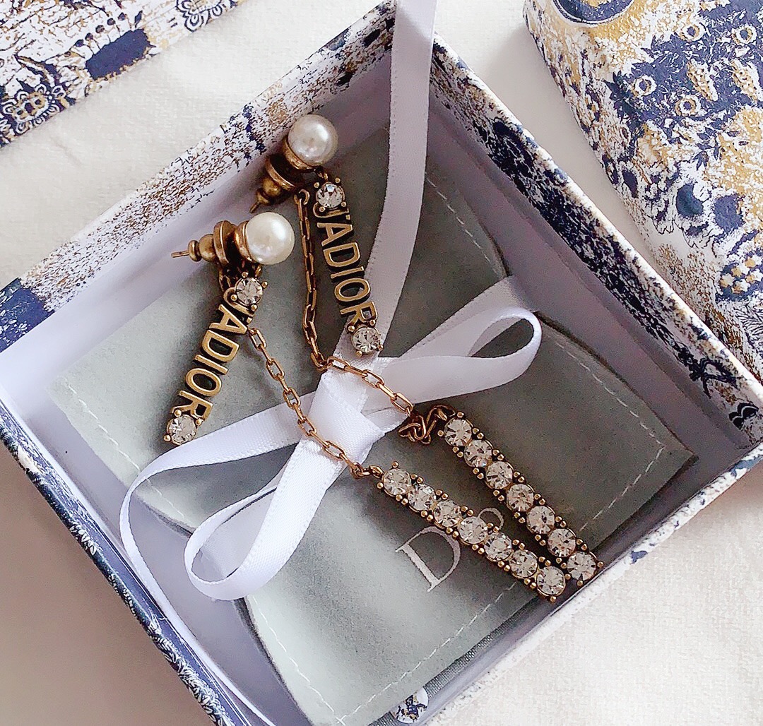 Dior Earrings Silver