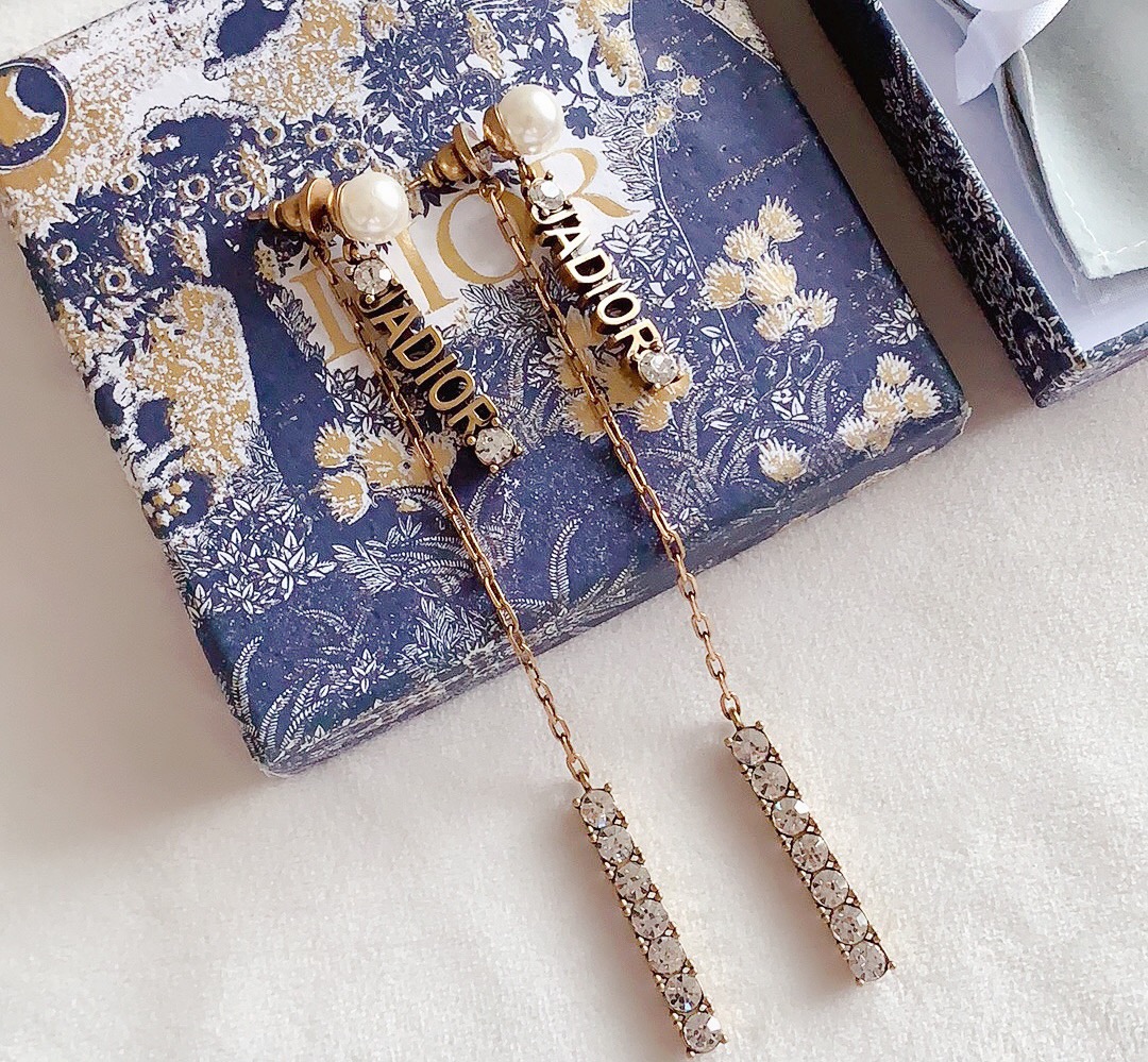 Dior Earrings Silver