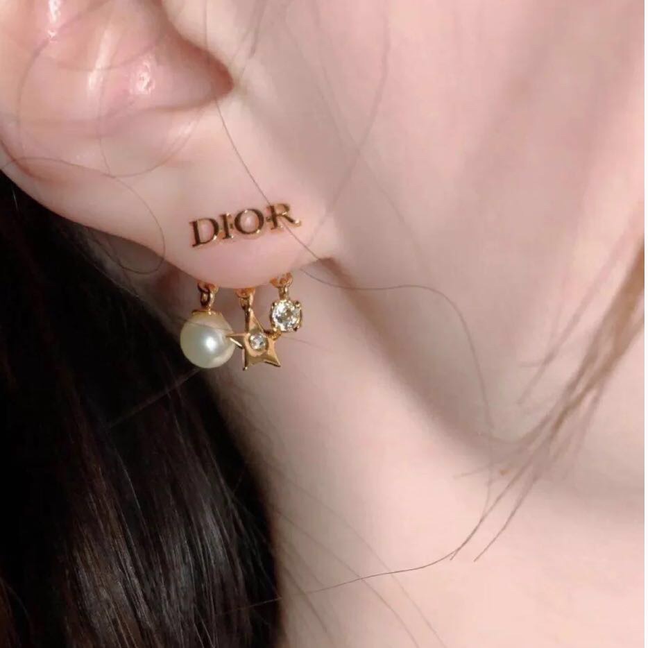 Dior Earrings Silver