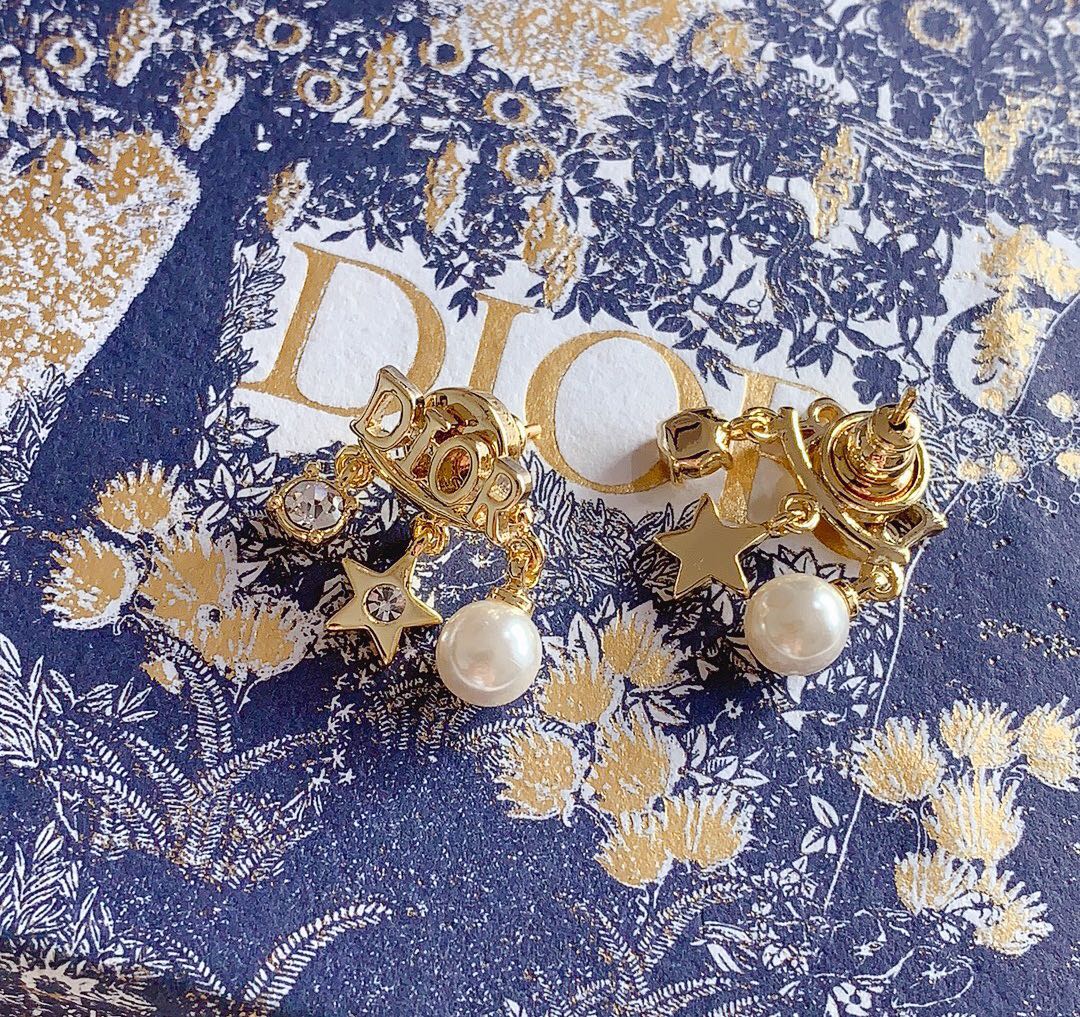 Dior Earrings Silver