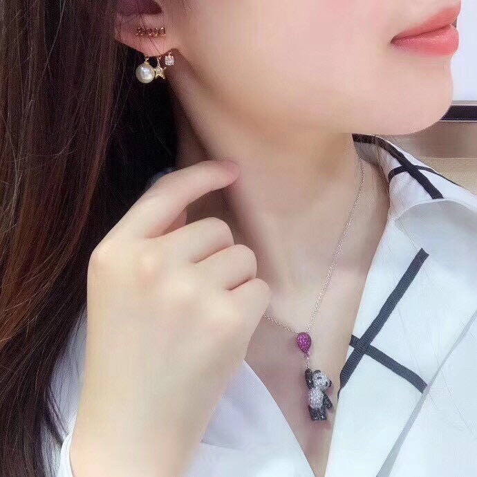 Dior Earrings Silver