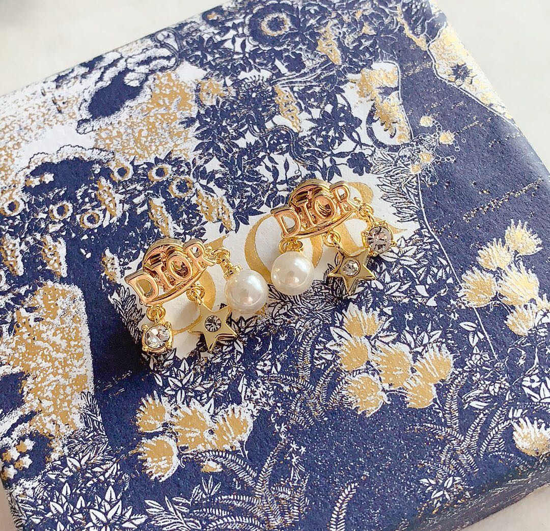 Dior Earrings Silver