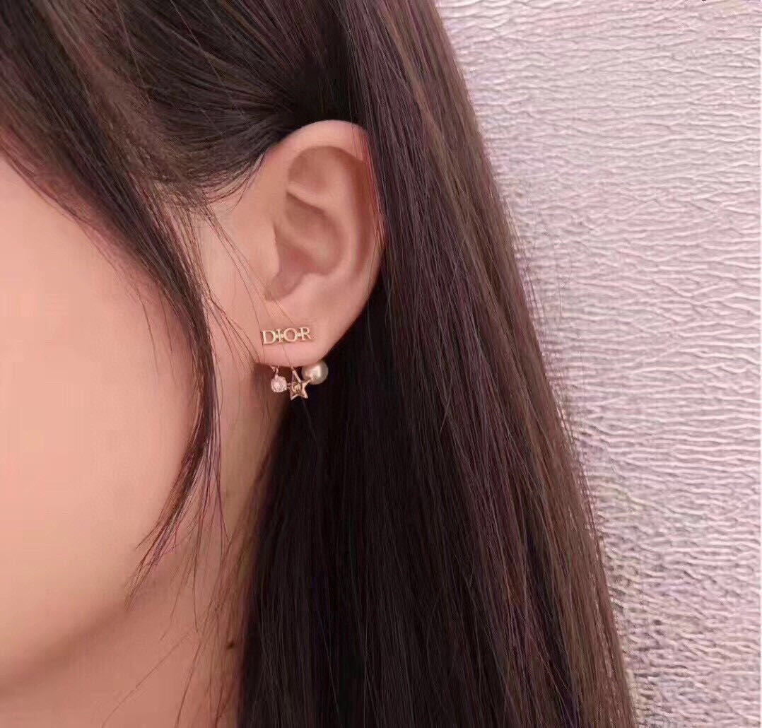 Dior Earrings Silver