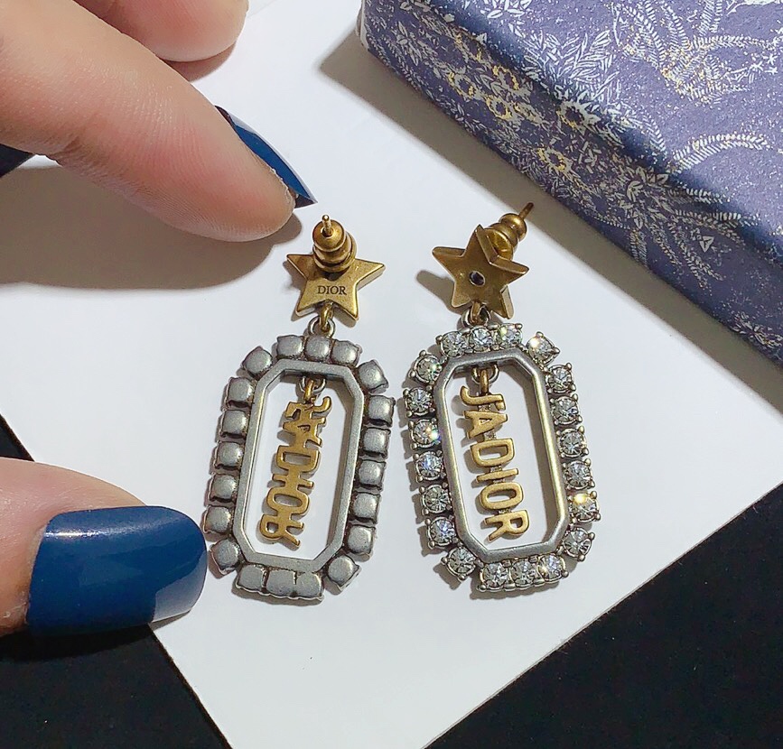 Dior Earrings Silver