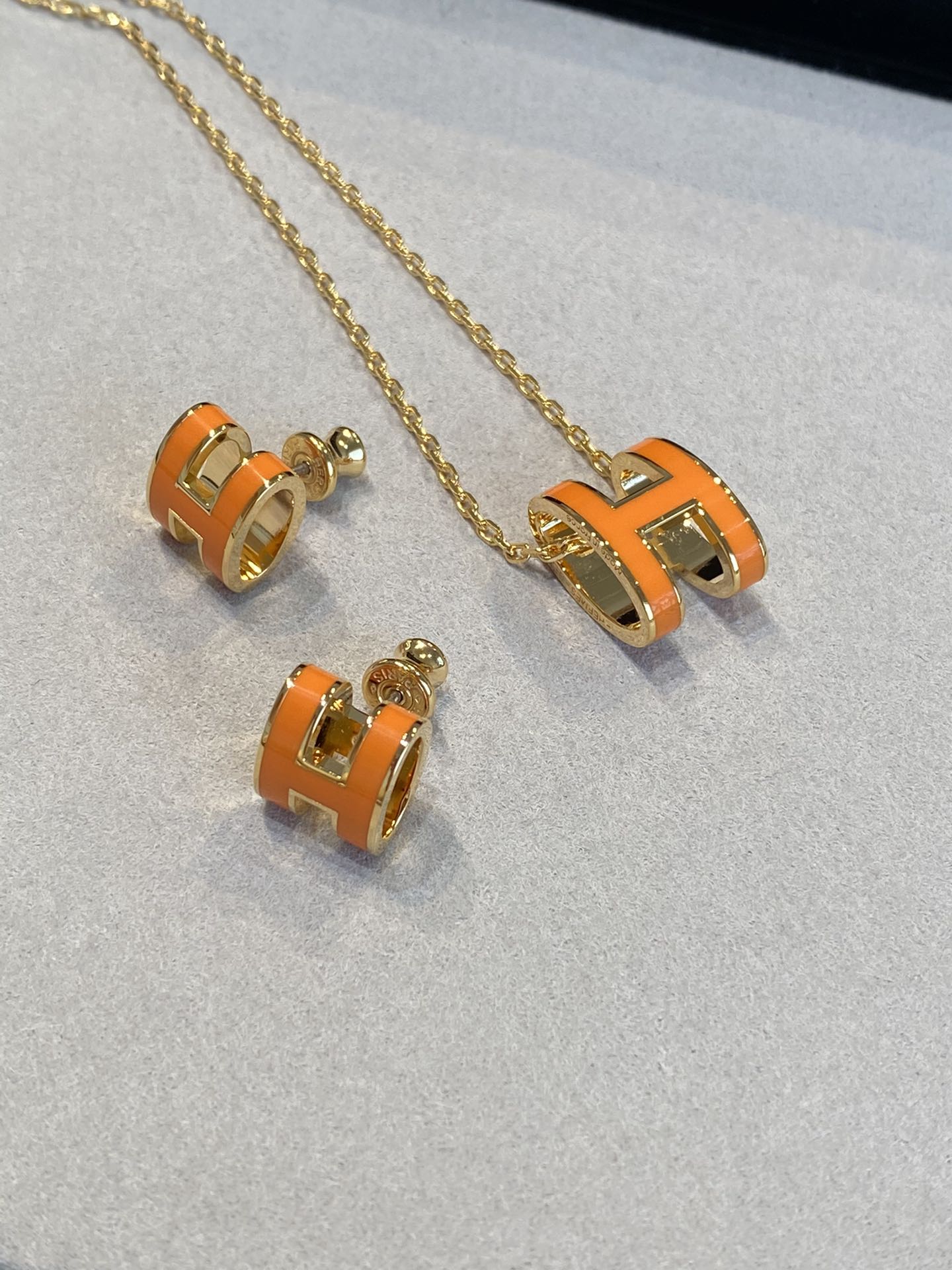 Hermès Necklace Silver M-40cm-s