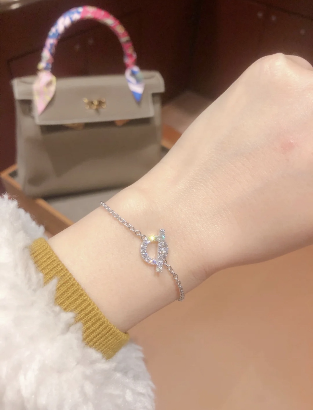 Hermès Basic Jewelry Silver S