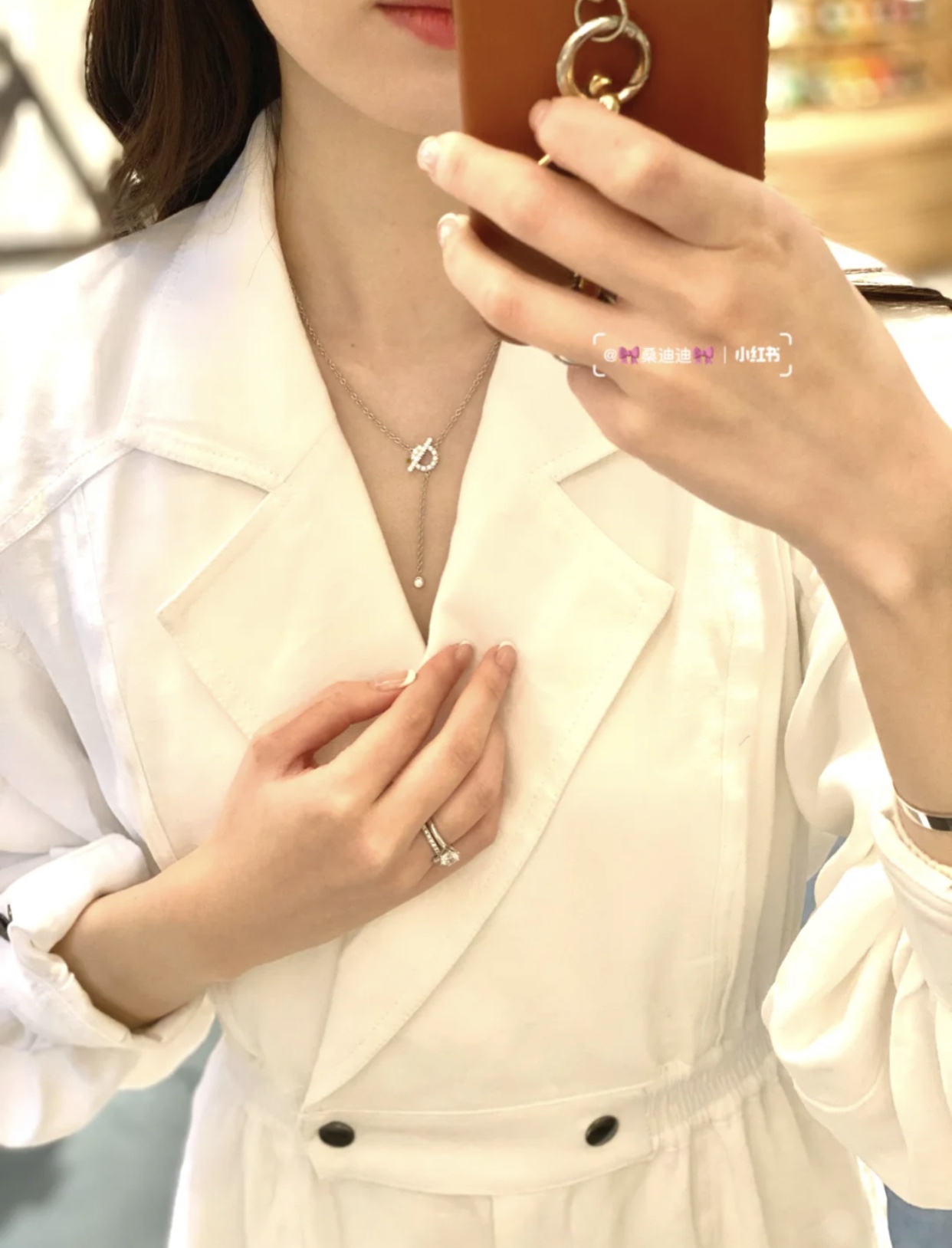 Hermès Basic Jewelry Silver S