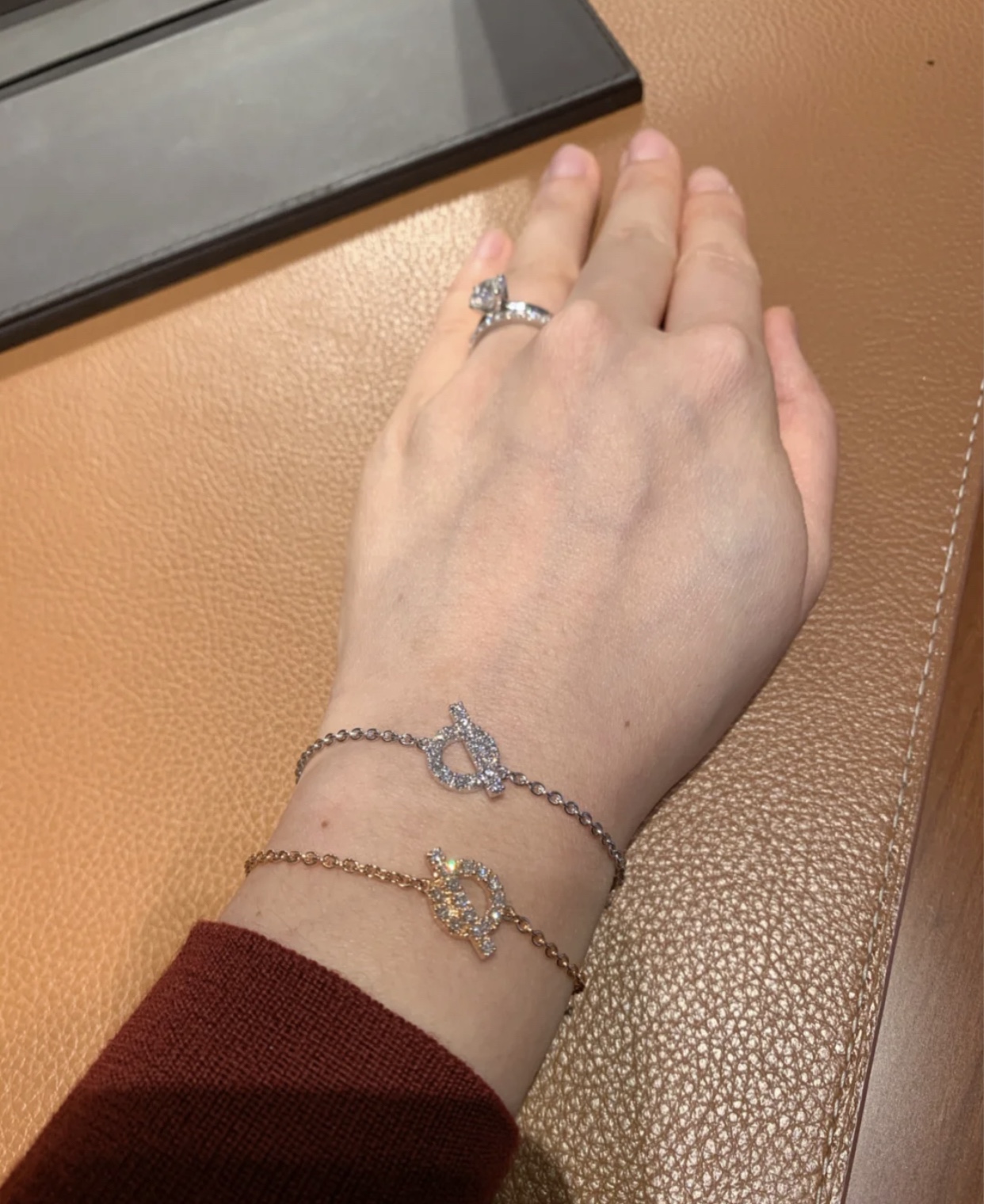 Hermès Basic Jewelry Silver S