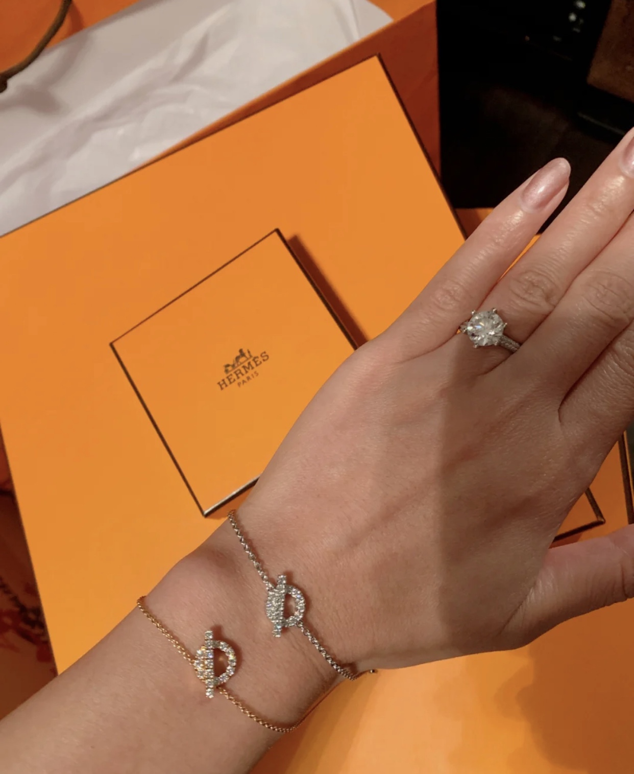 Hermès Basic Jewelry Silver S