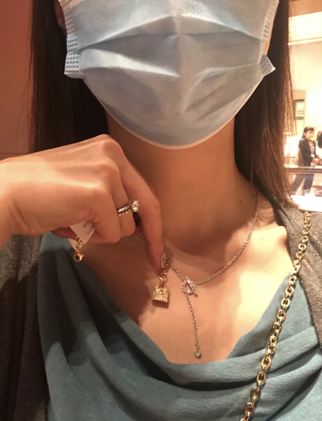 Hermès Basic Jewelry Silver S