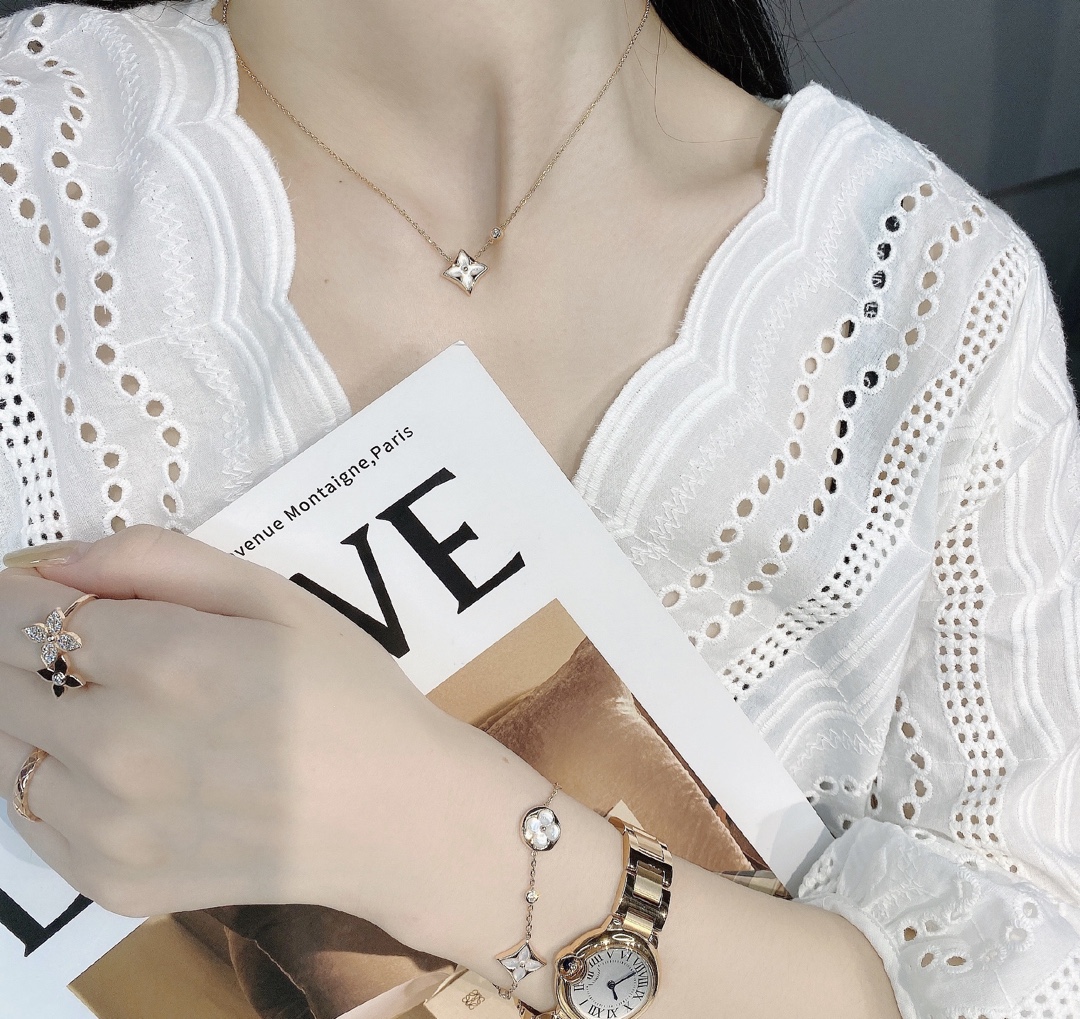 Lv Bracelet Silver L