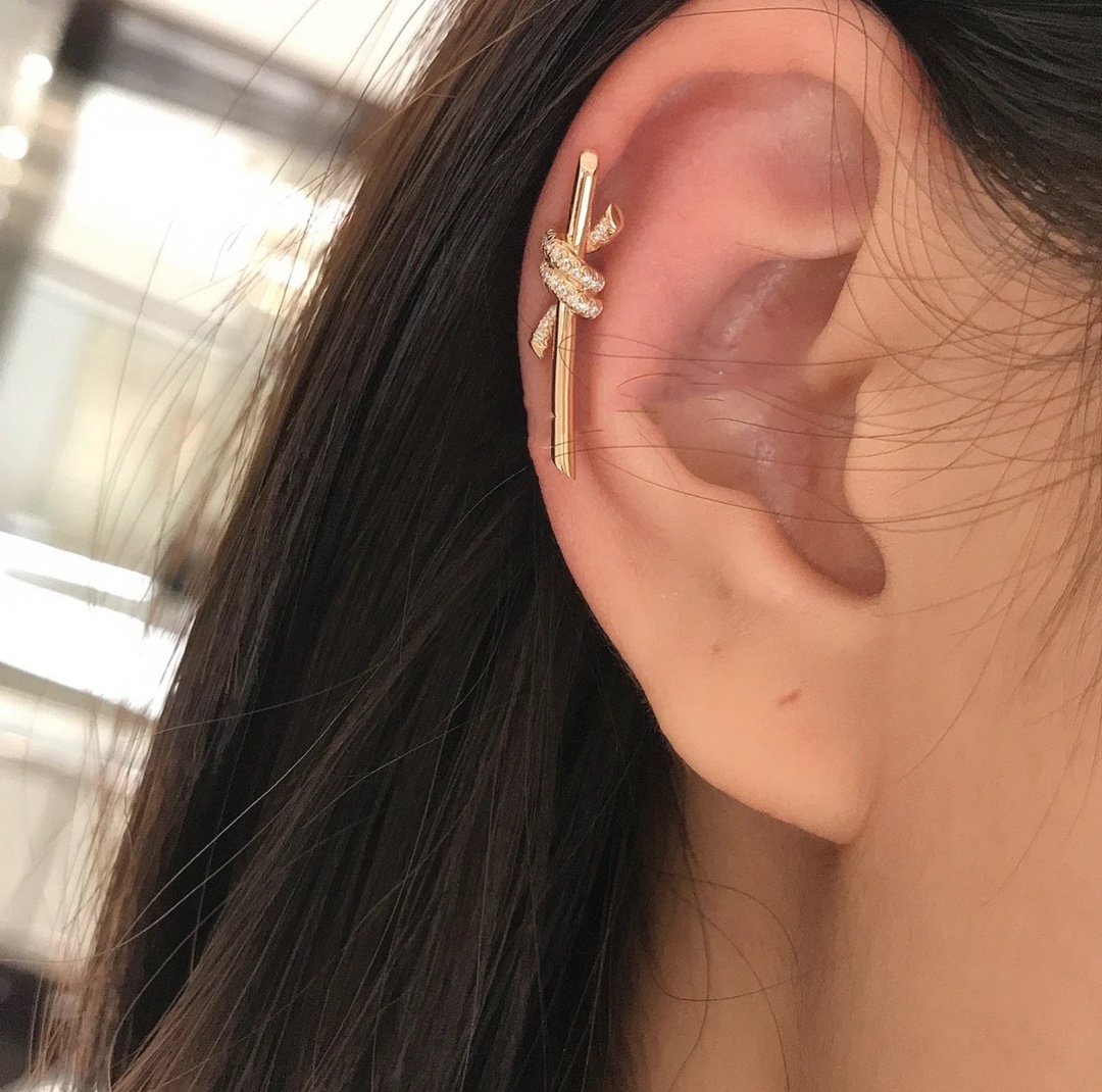 Tiffany Co Necklace Silver Rose Gold Inlaid S