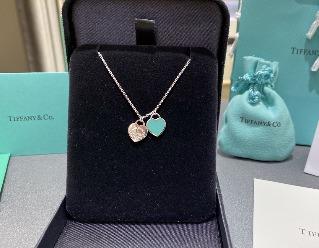 Tiffany Co Necklace Blue