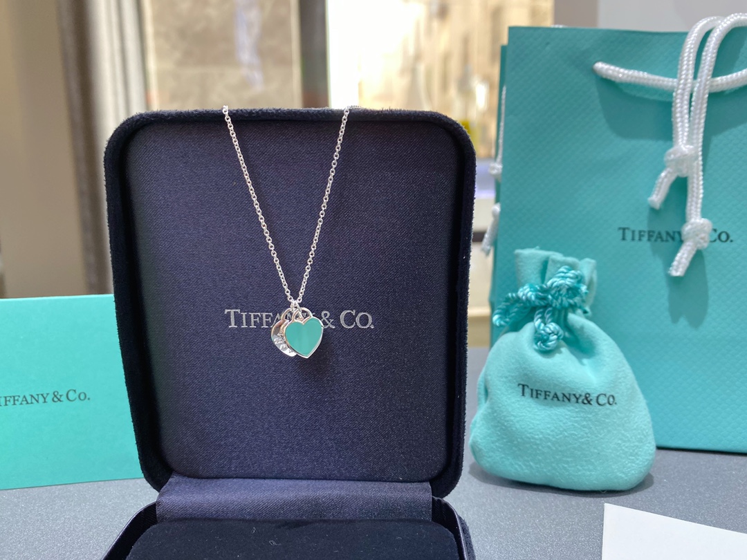 Tiffany Co Necklace Blue