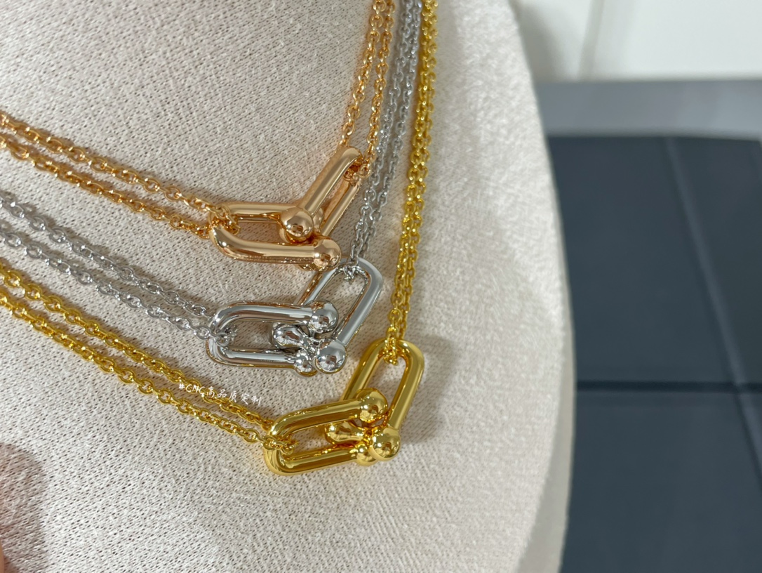 Tiffany Co Necklace Gold Gold