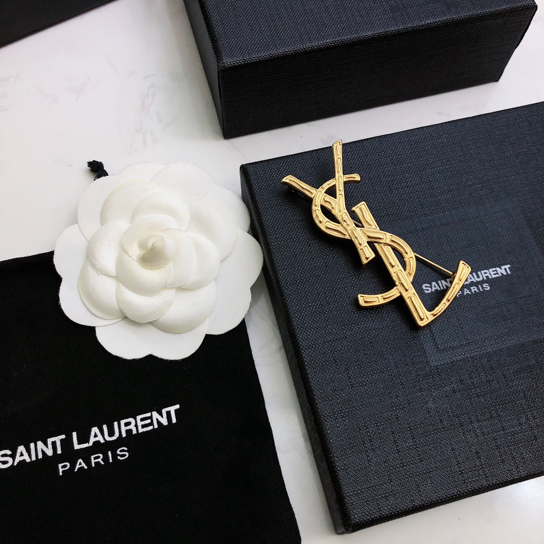 Saint Laurent Brooch S-l