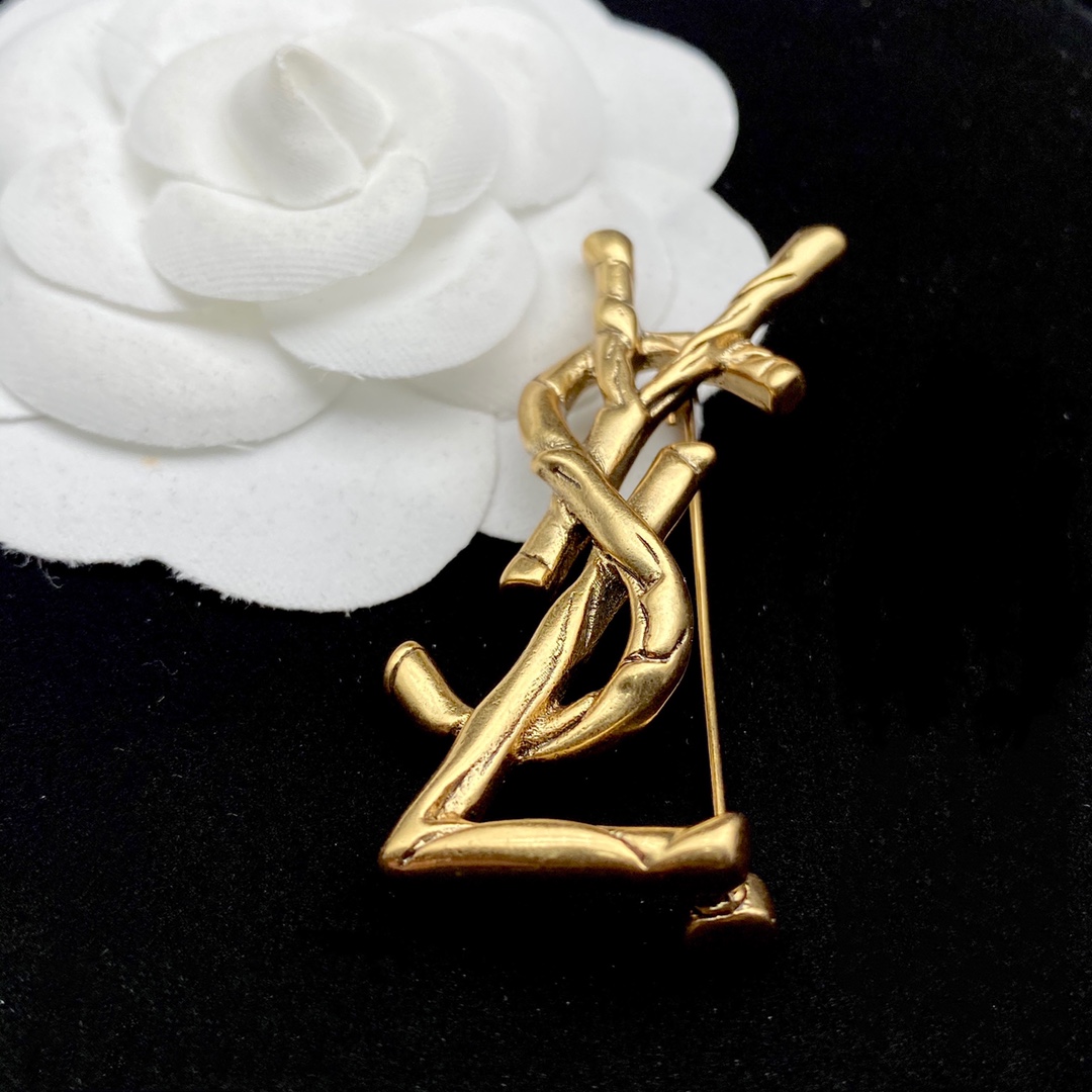 Saint Laurent Brooch S-l