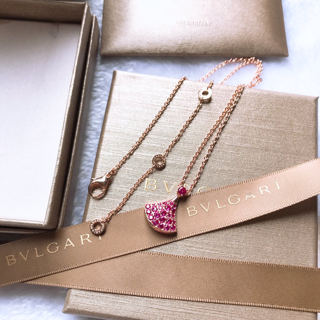 Bvlgari Necklace Pink