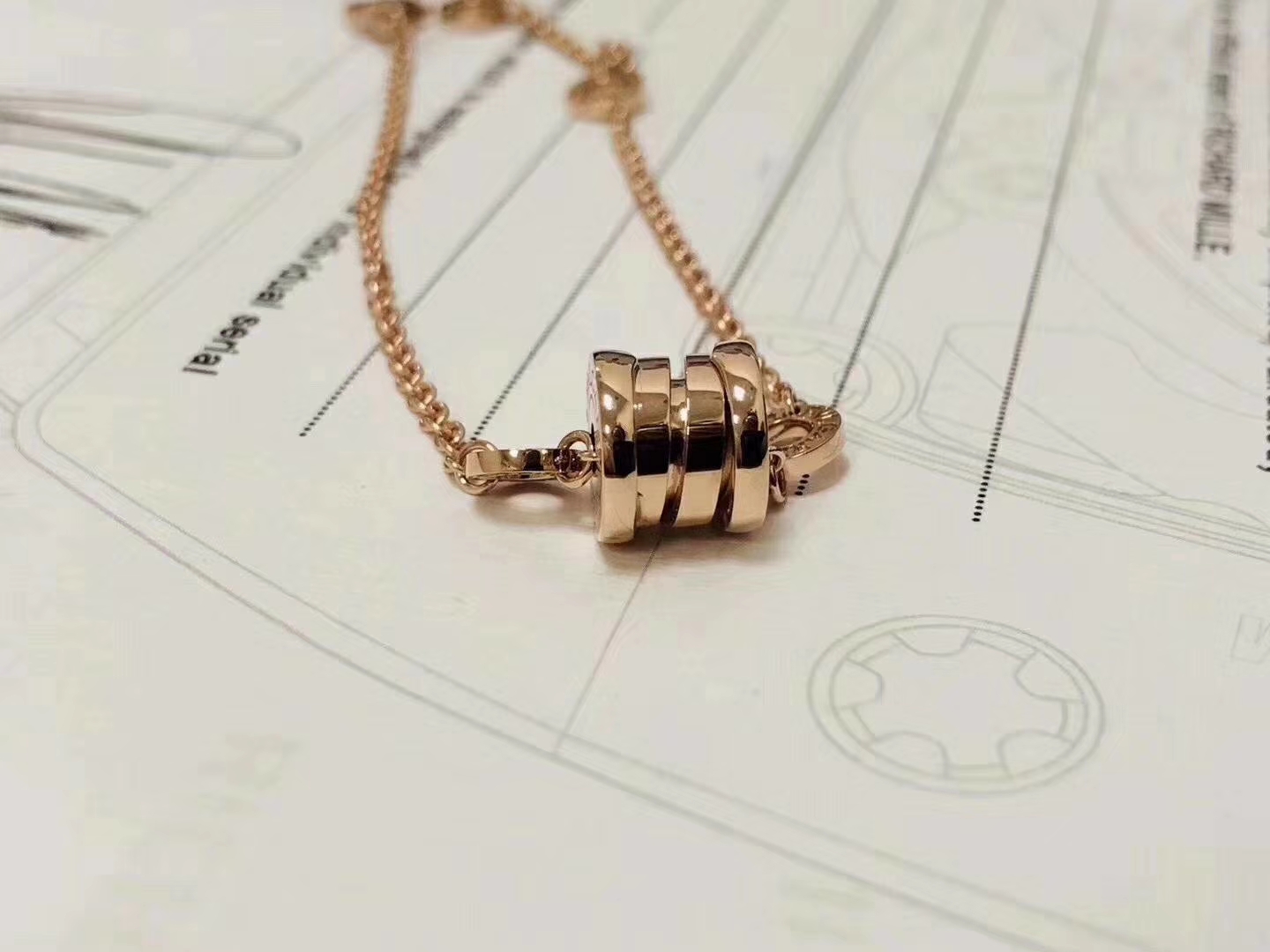 Bvlgari Bracelet Rose Gold