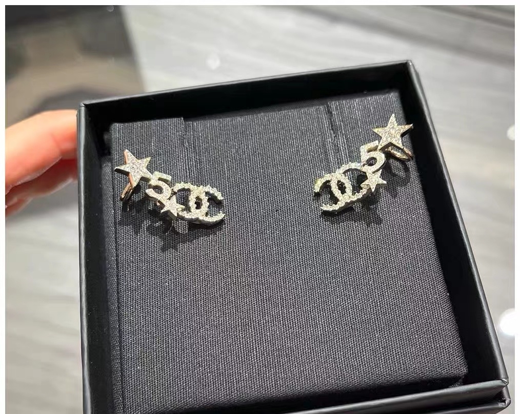 Chanel Earrings Gold S