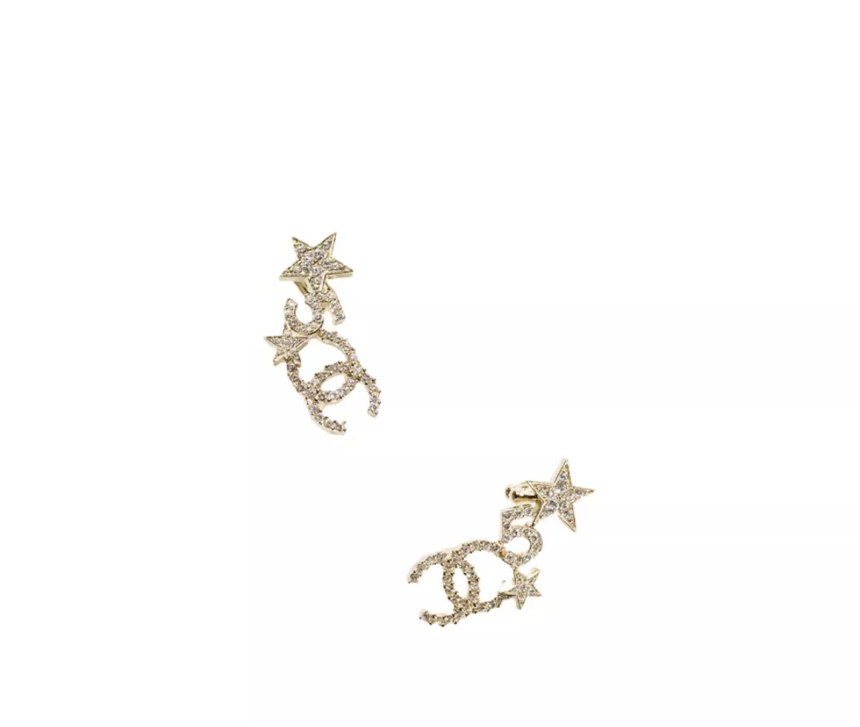Chanel Earrings Gold S