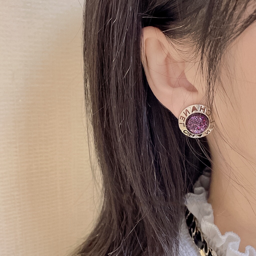 Chanel Earrings Pearl L